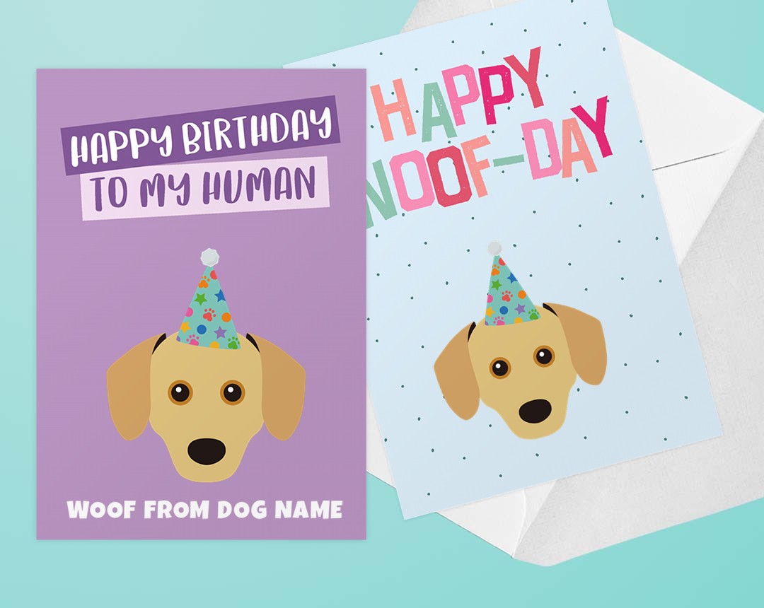 Personalized Dog Greeting Cards