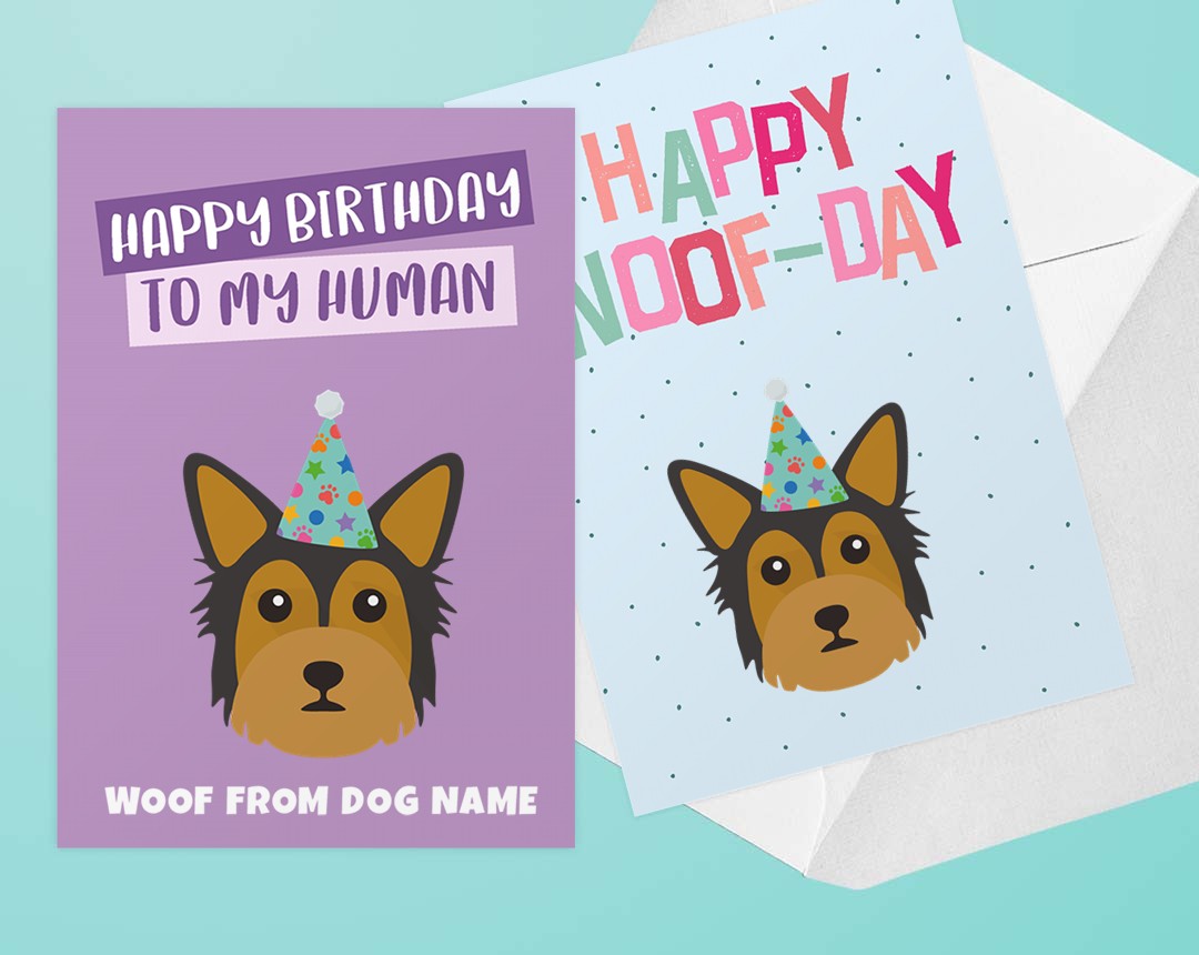 Personalized Dog Greeting Cards