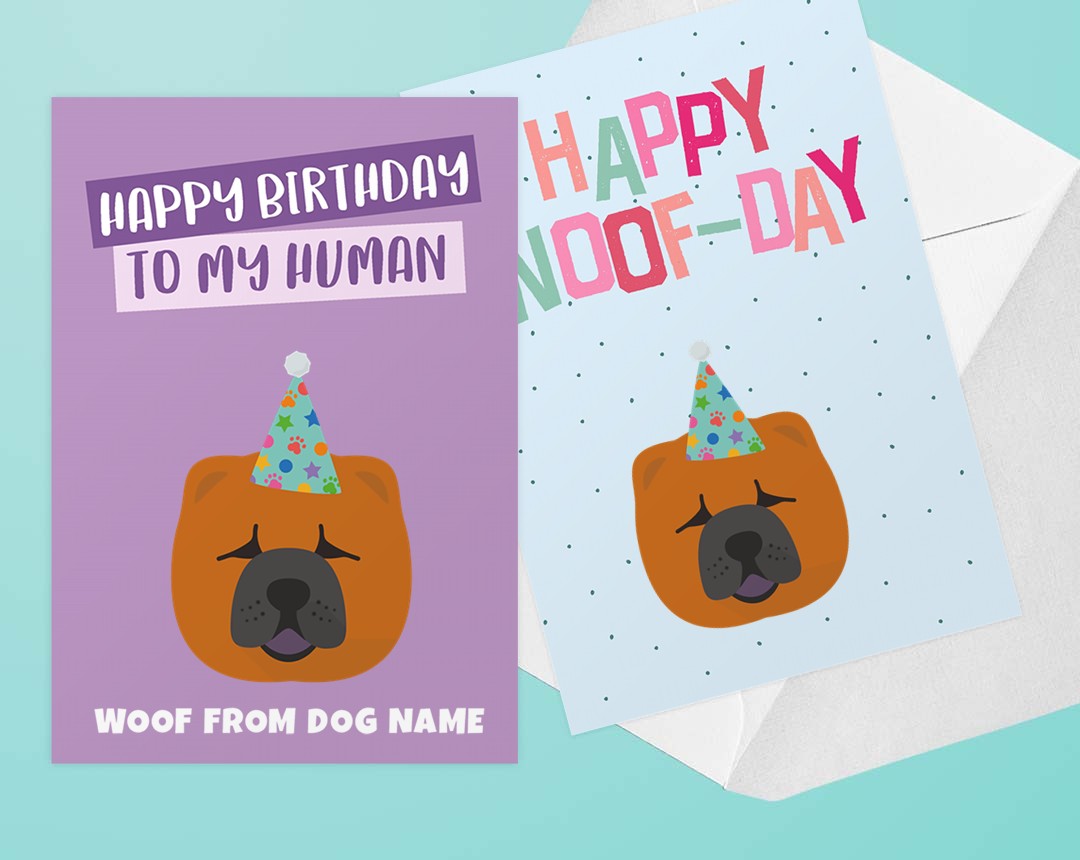 Personalized Dog Greeting Cards