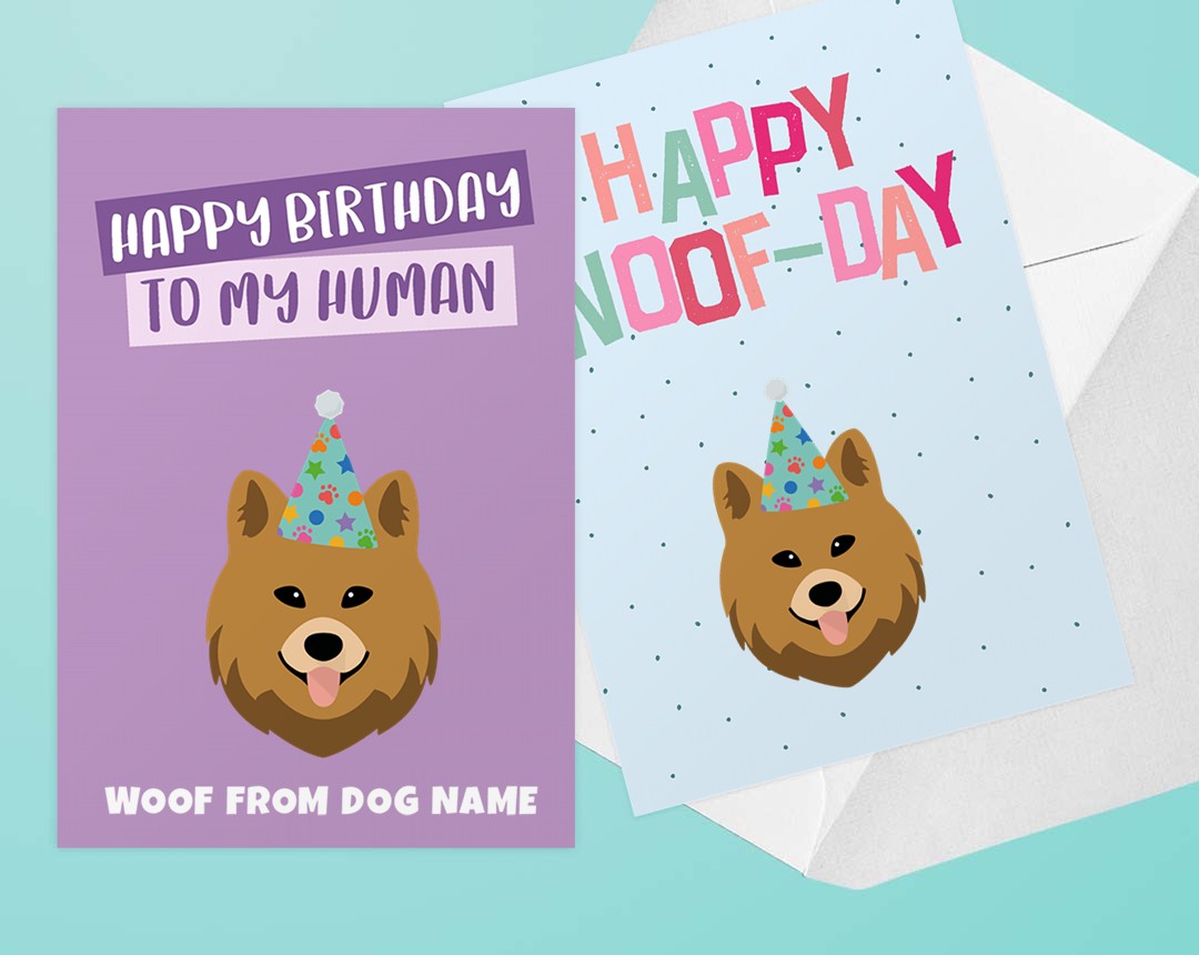 Personalized Dog Greeting Cards