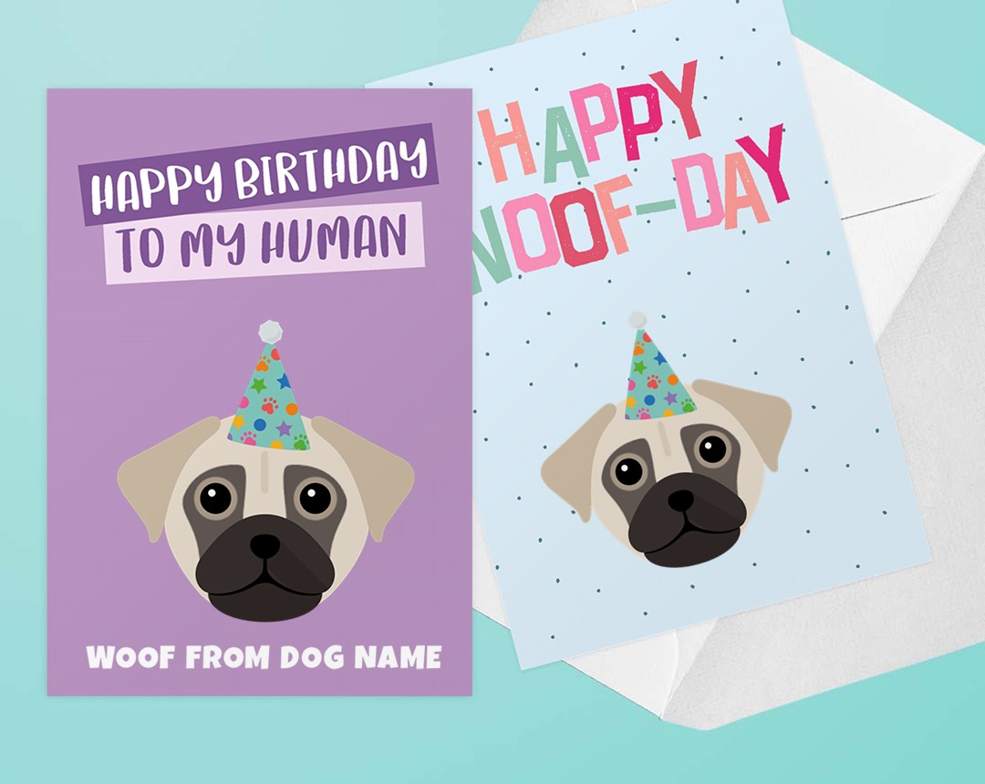 Personalized Dog Greeting Cards