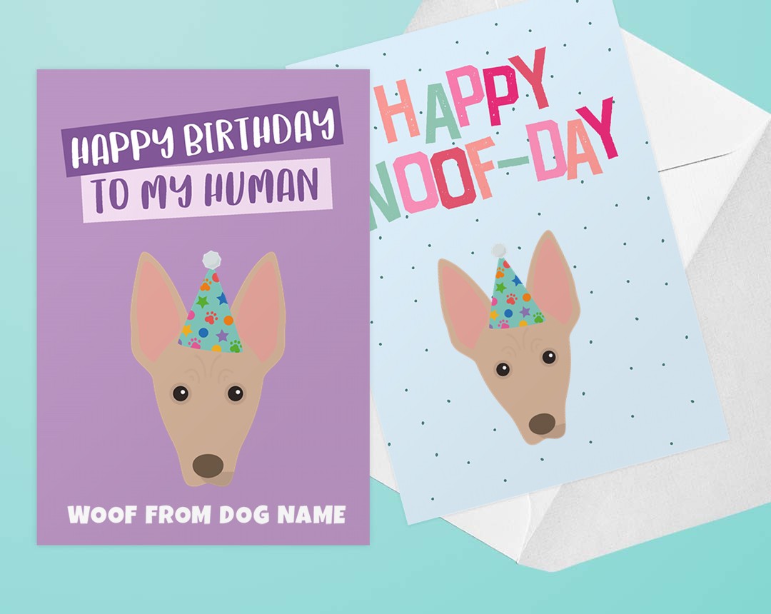 Personalized Dog Greeting Cards