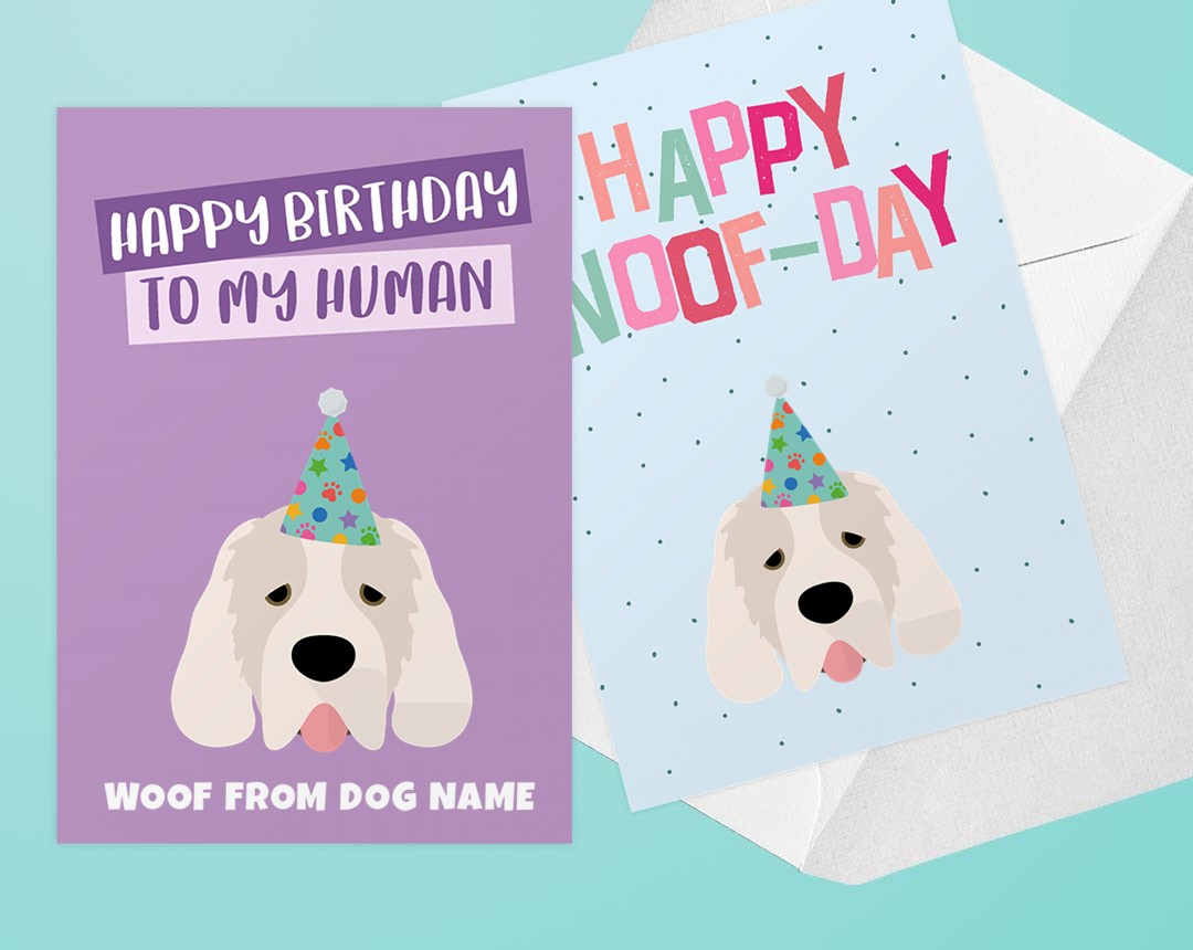 Personalized Dog Greeting Cards