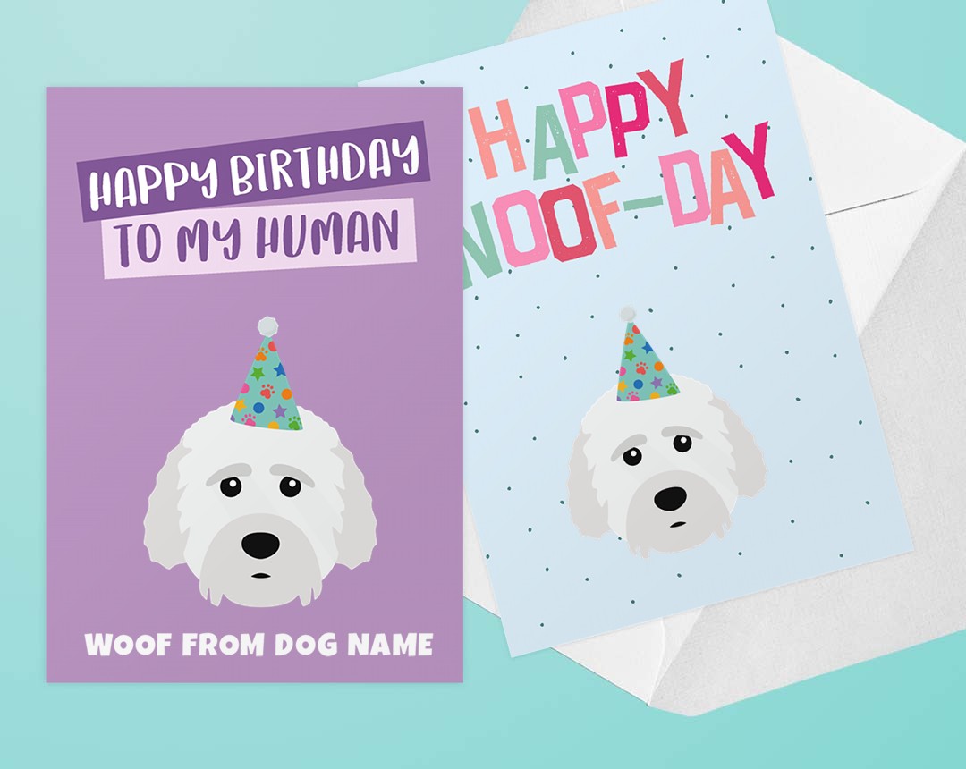 Personalized Dog Greeting Cards
