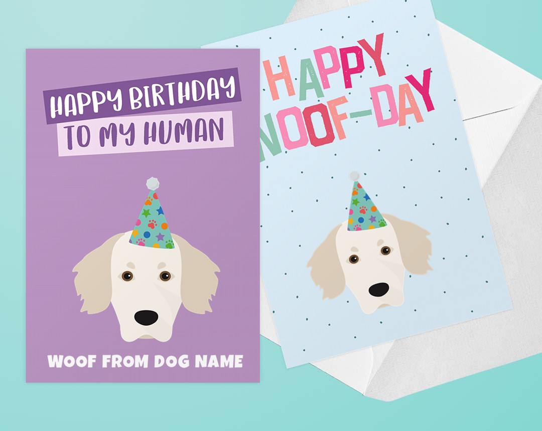 Personalized Dog Greeting Cards