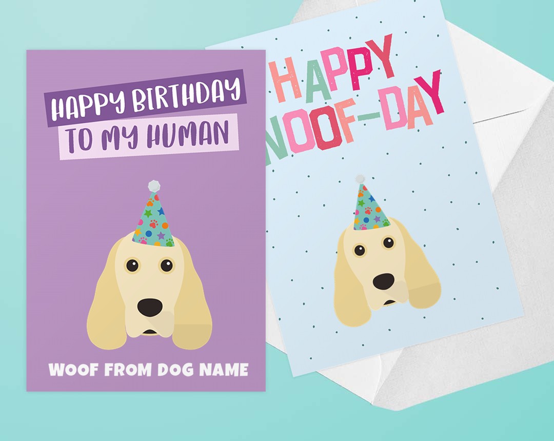 Personalized Dog Greeting Cards
