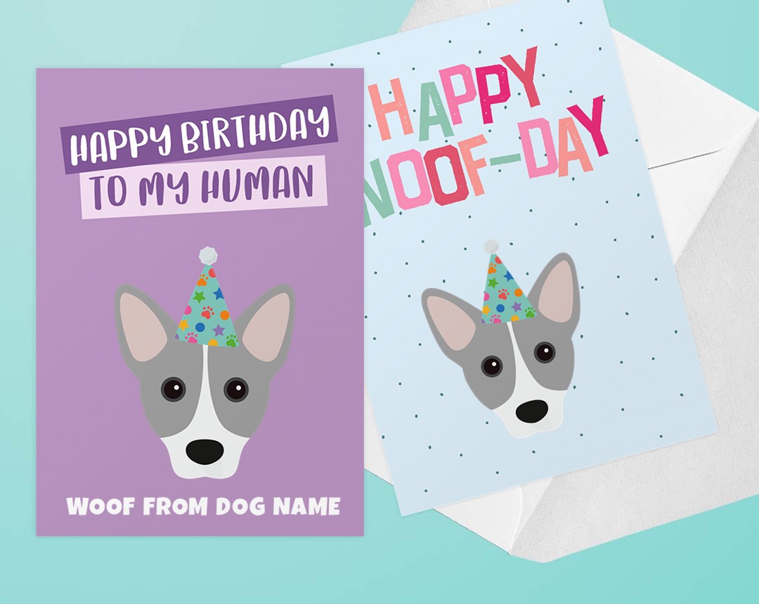 Personalized Dog Greeting Cards
