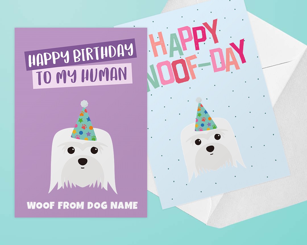 Personalized Dog Greeting Cards