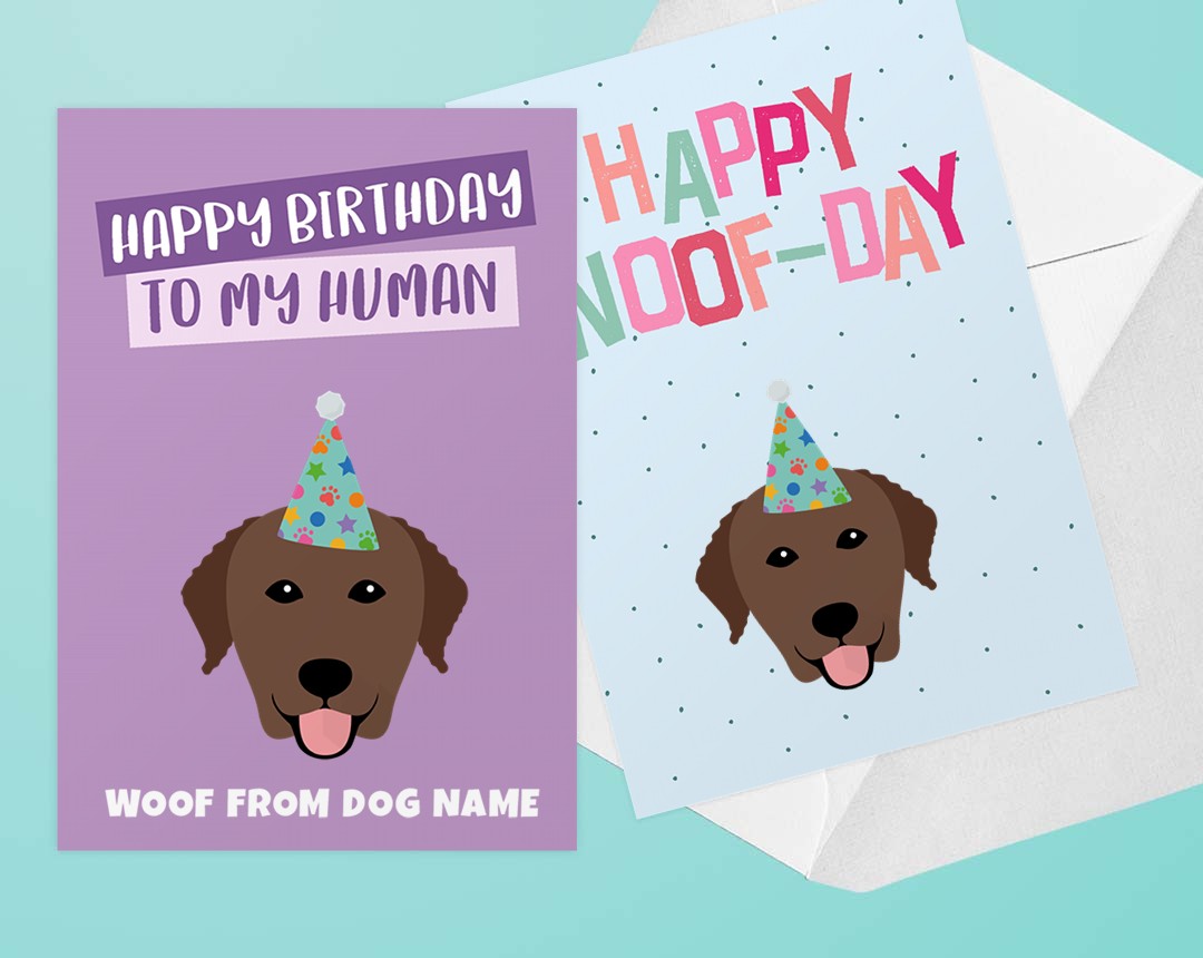 Personalized Dog Greeting Cards