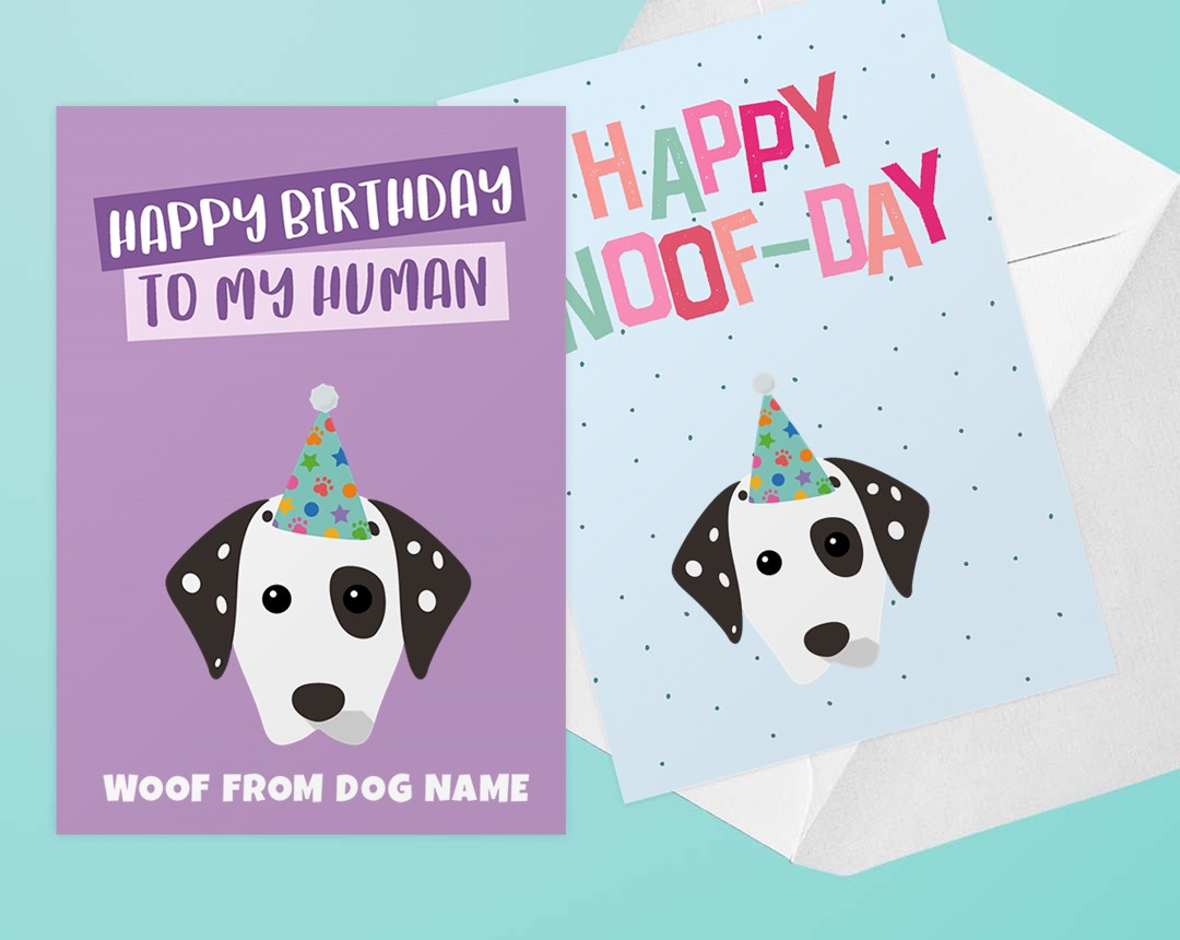 Personalized Dog Greeting Cards