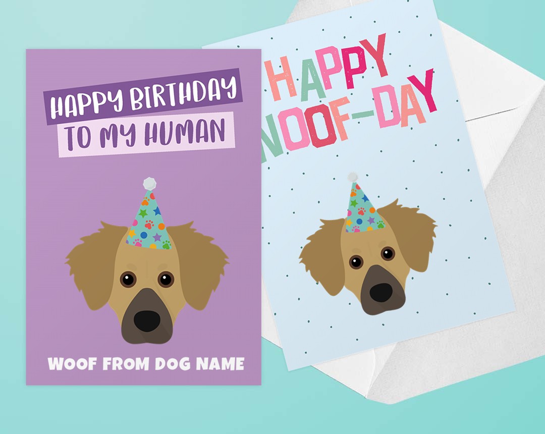 Personalized Dog Greeting Cards