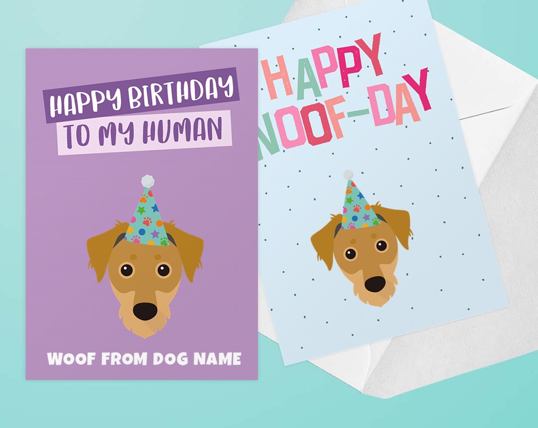 Personalized Dog Greeting Cards
