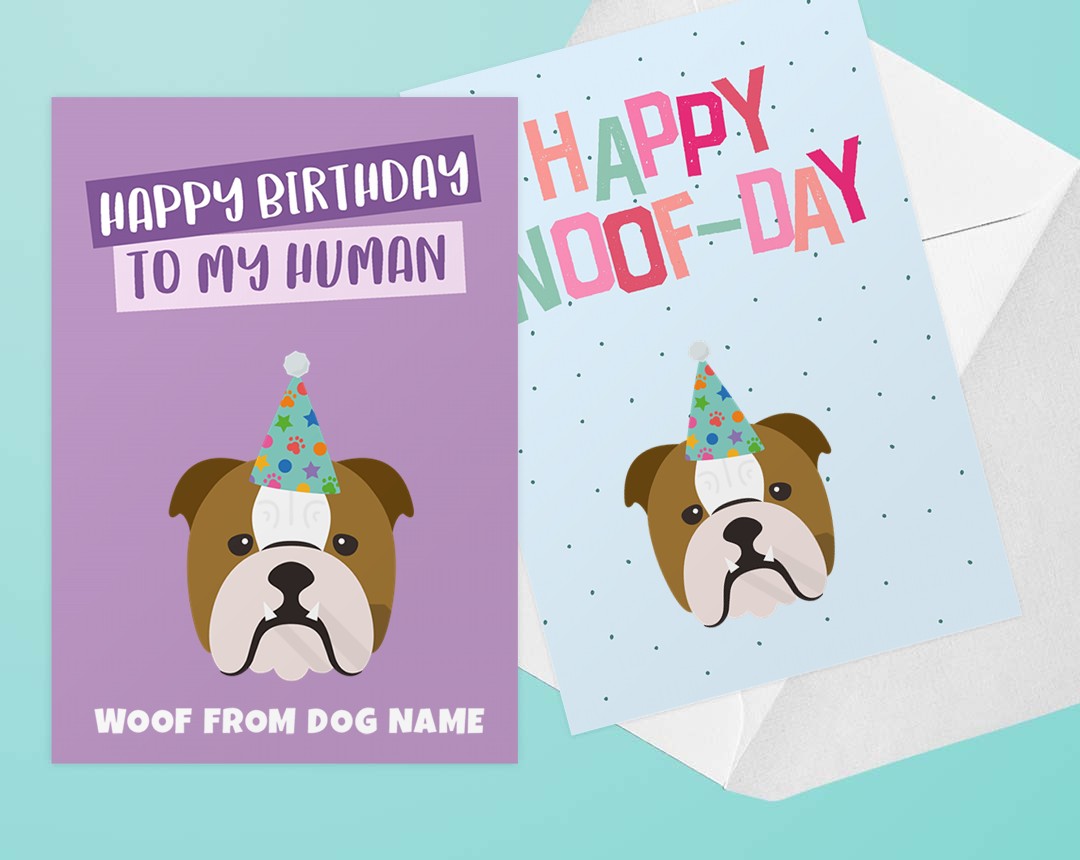 Personalized Dog Greeting Cards