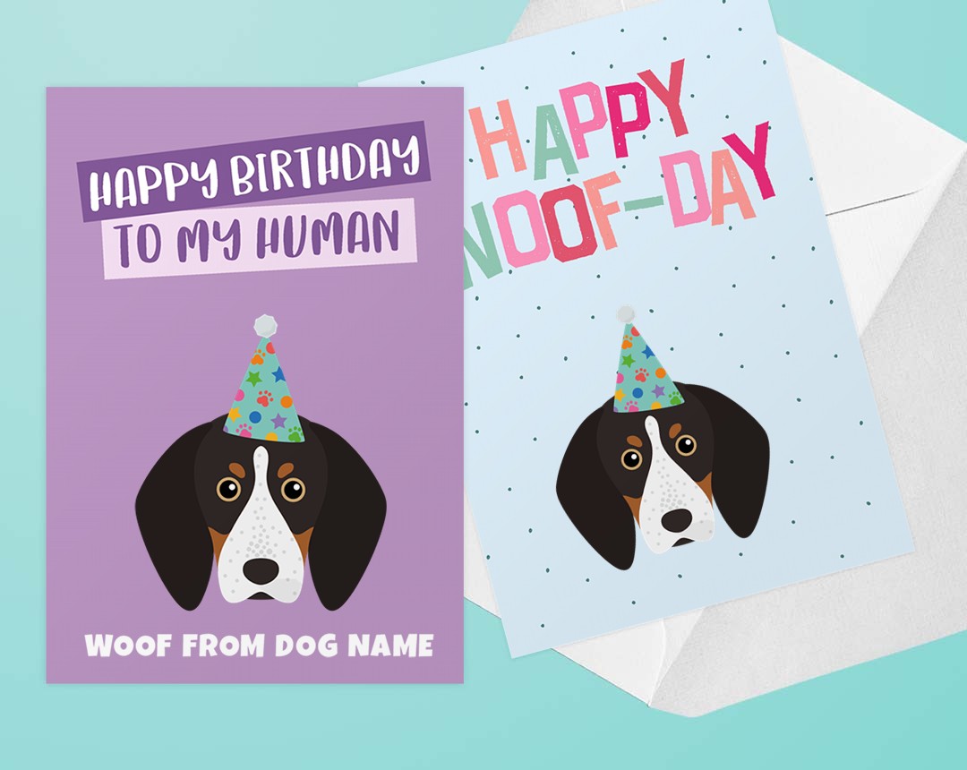 Personalised Dog Cards