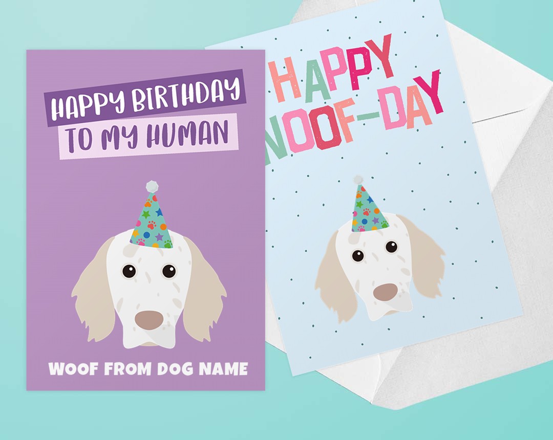 Personalized Dog Greeting Cards