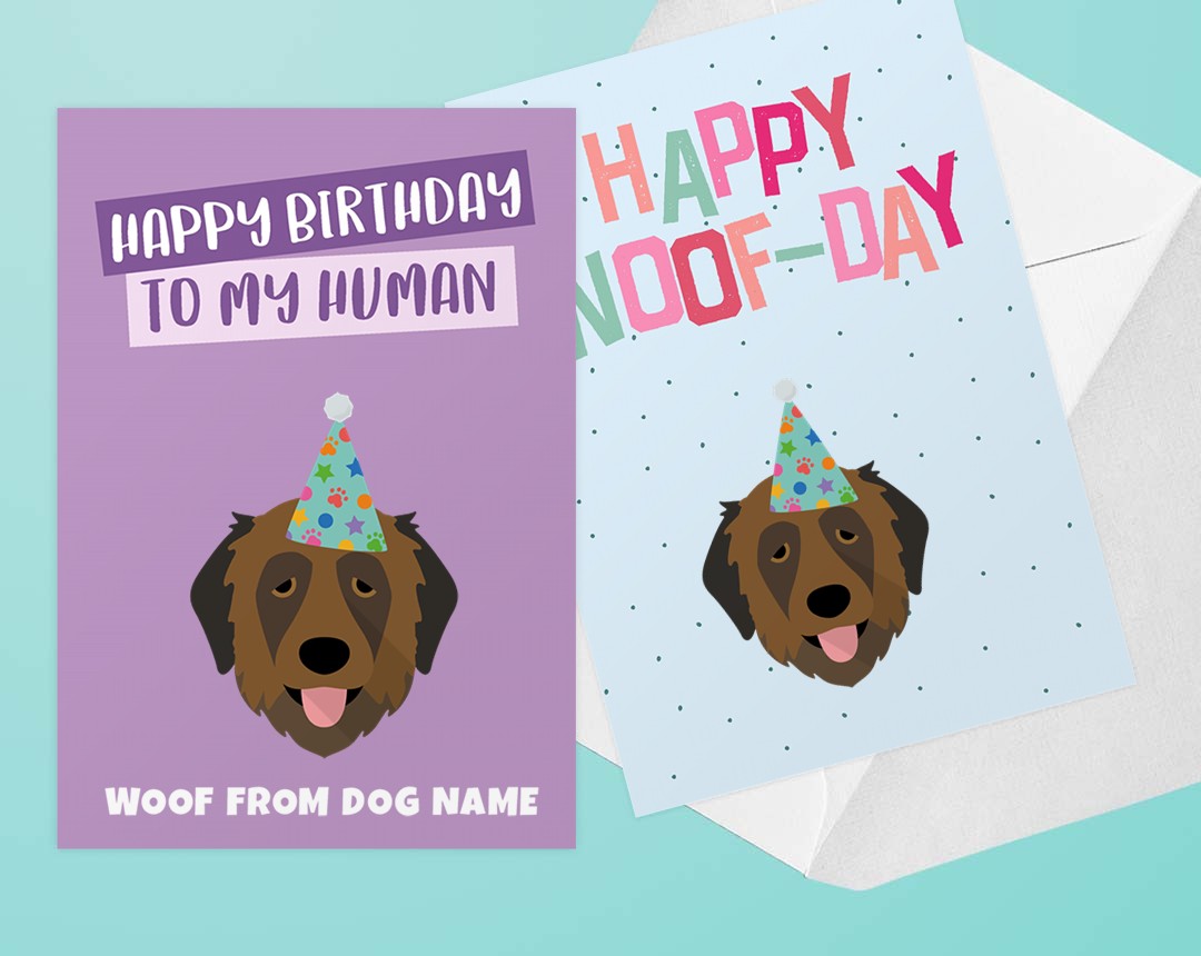 Personalized Dog Greeting Cards