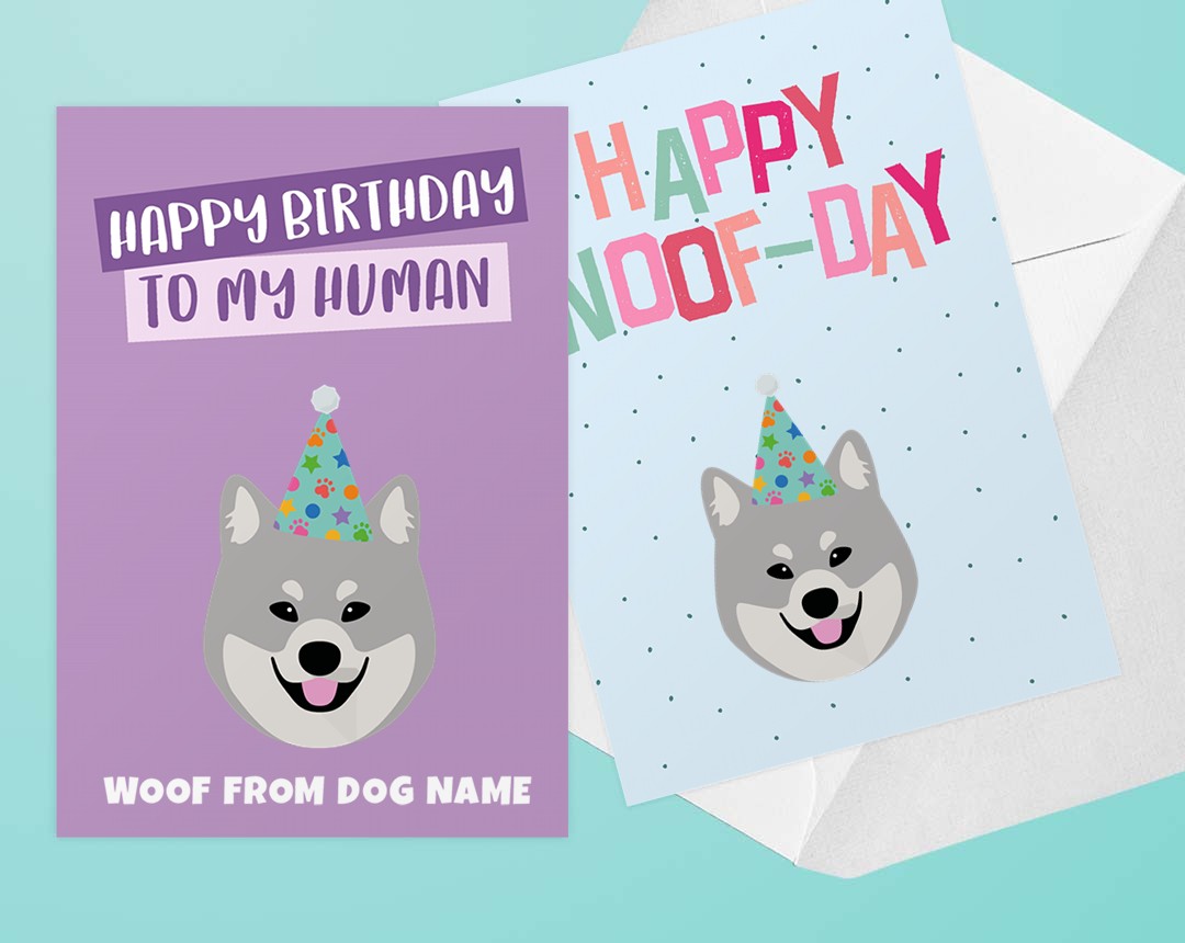 Personalized Dog Greeting Cards