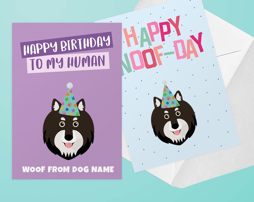 Personalised Dog Cards