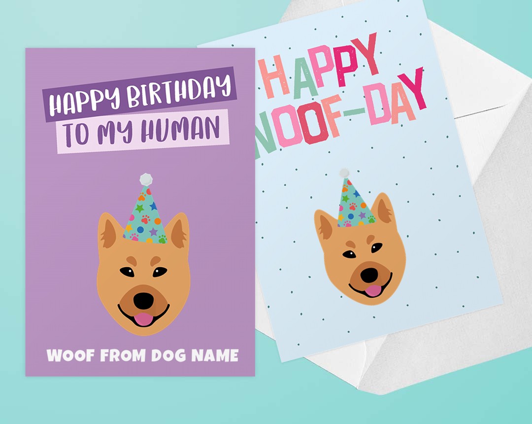 Personalized Dog Greeting Cards