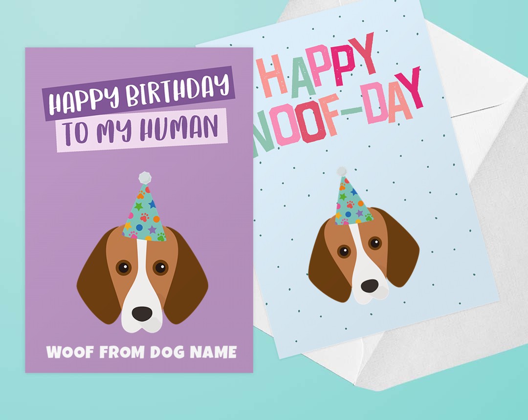 Personalized Dog Greeting Cards