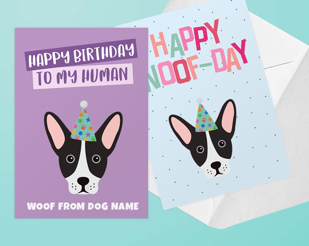 Personalized Dog Greeting Cards