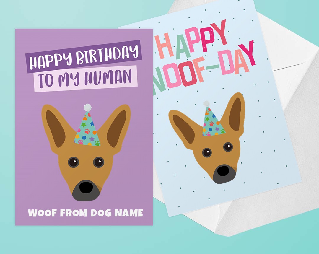 Personalized Dog Greeting Cards