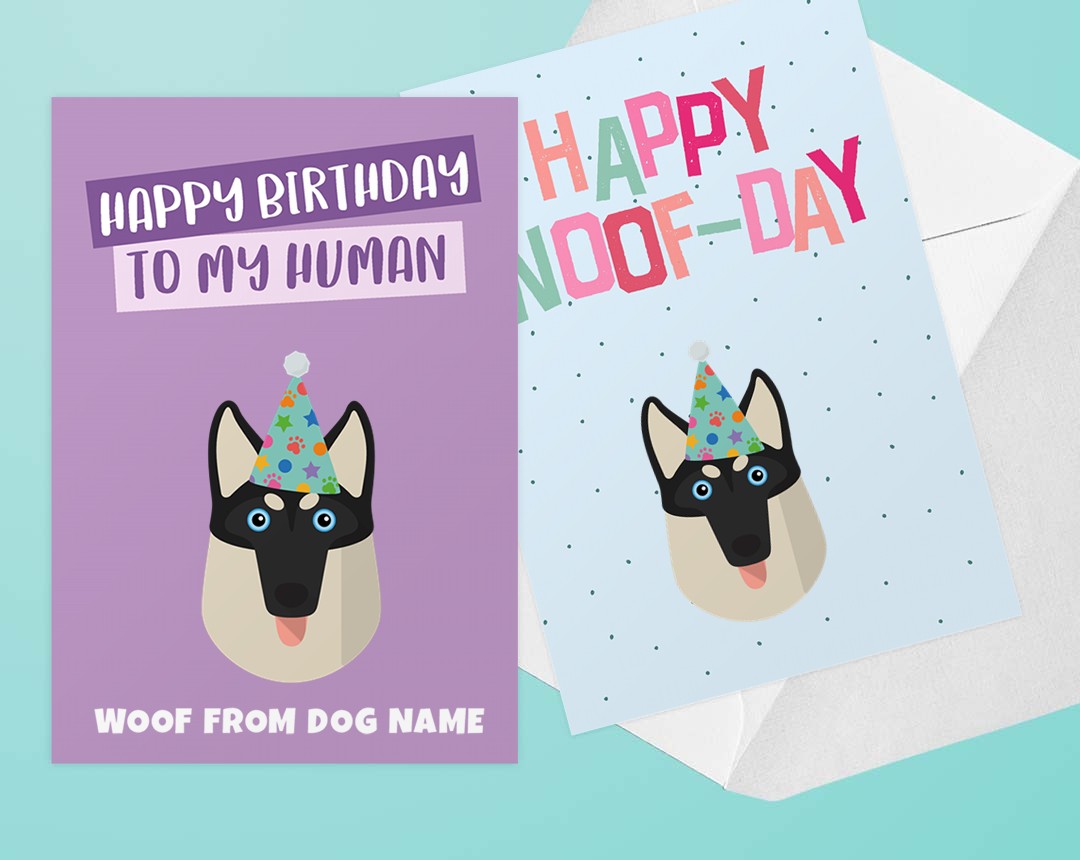 Personalized Dog Greeting Cards
