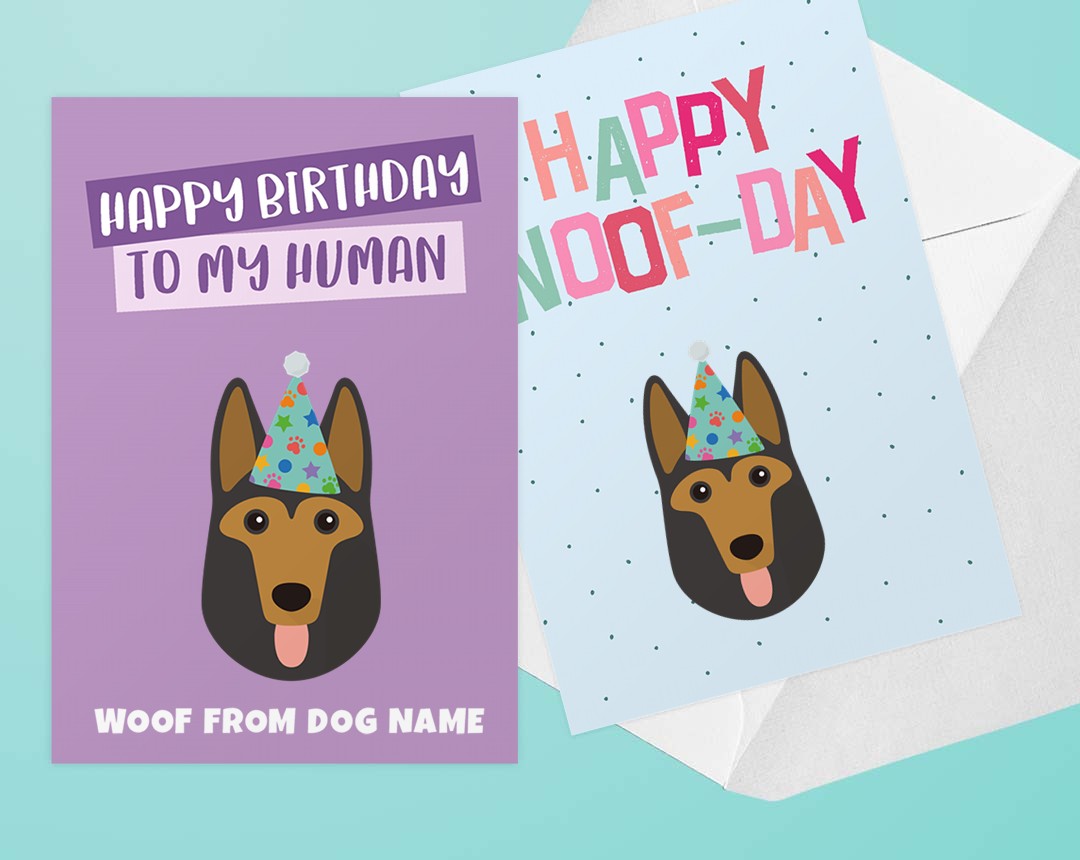Personalized Dog Greeting Cards