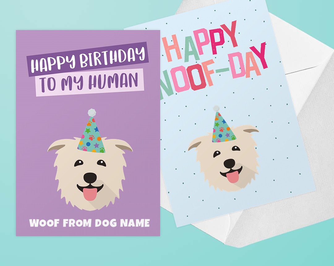 Personalized Dog Greeting Cards