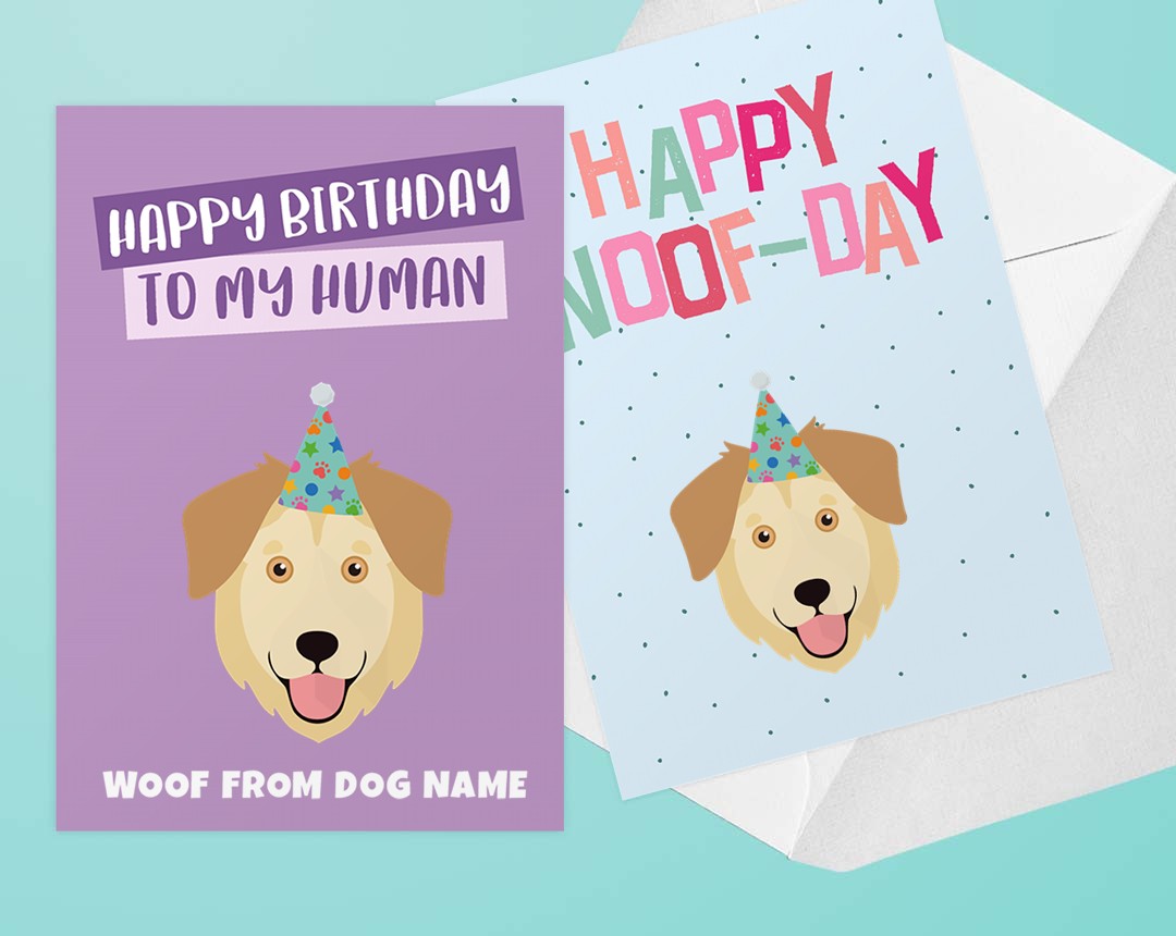 Personalized Dog Greeting Cards