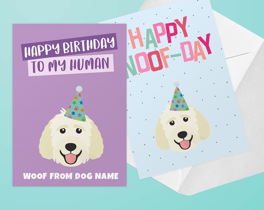 Personalized Dog Greeting Cards