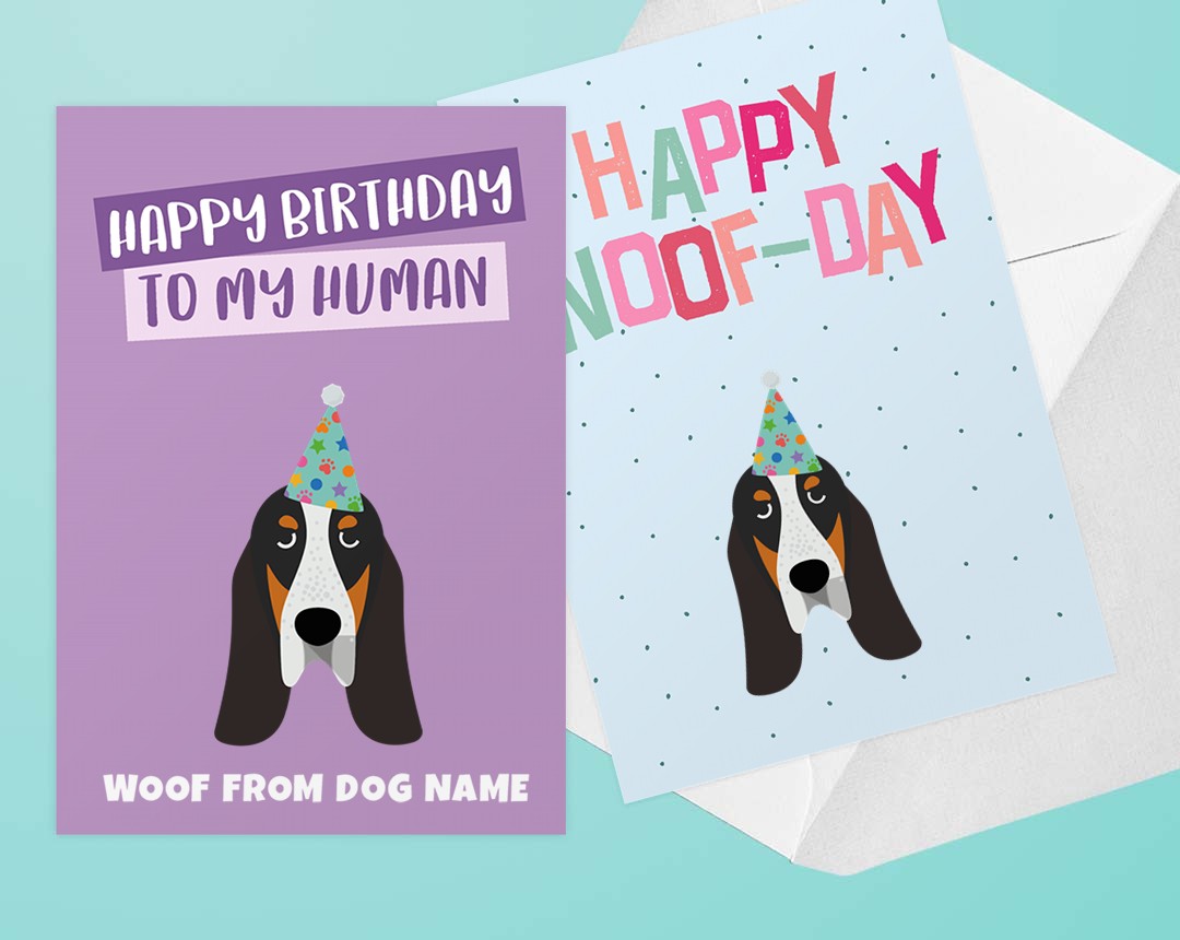 Personalized Dog Greeting Cards
