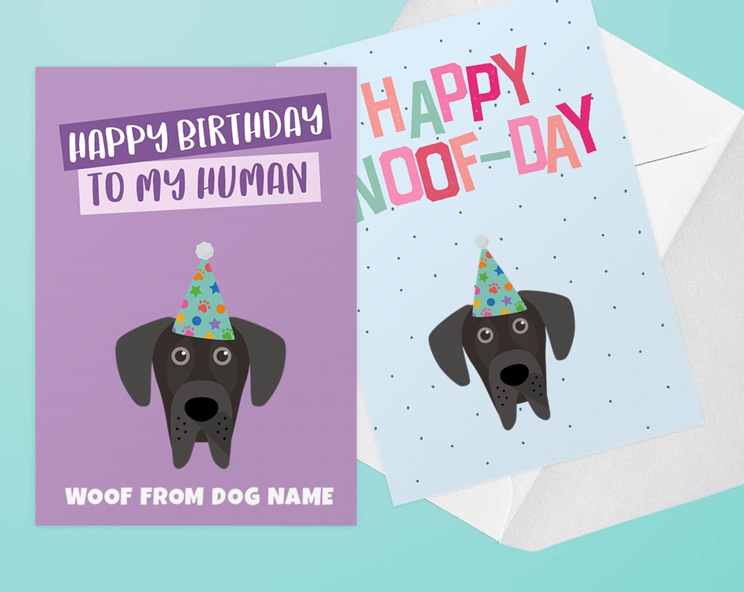 Personalized Dog Greeting Cards