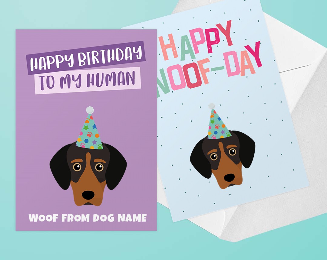 Personalized Dog Greeting Cards