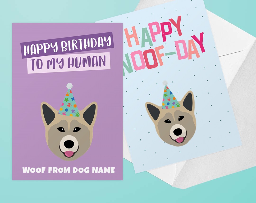 Personalized Dog Greeting Cards