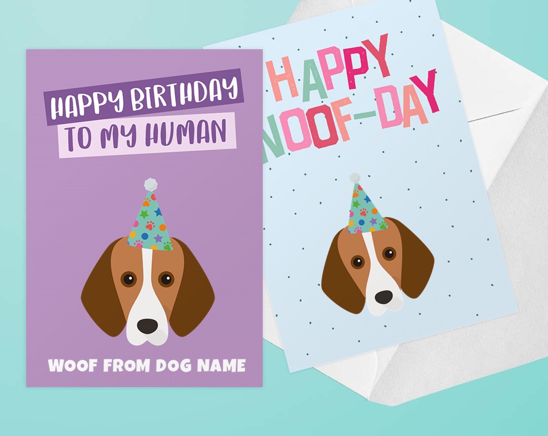 Personalized Dog Greeting Cards