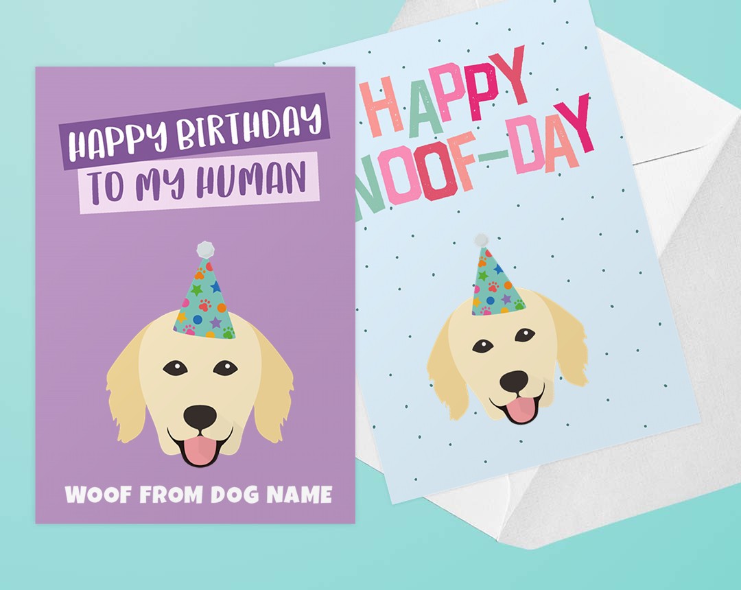 Personalized Dog Greeting Cards