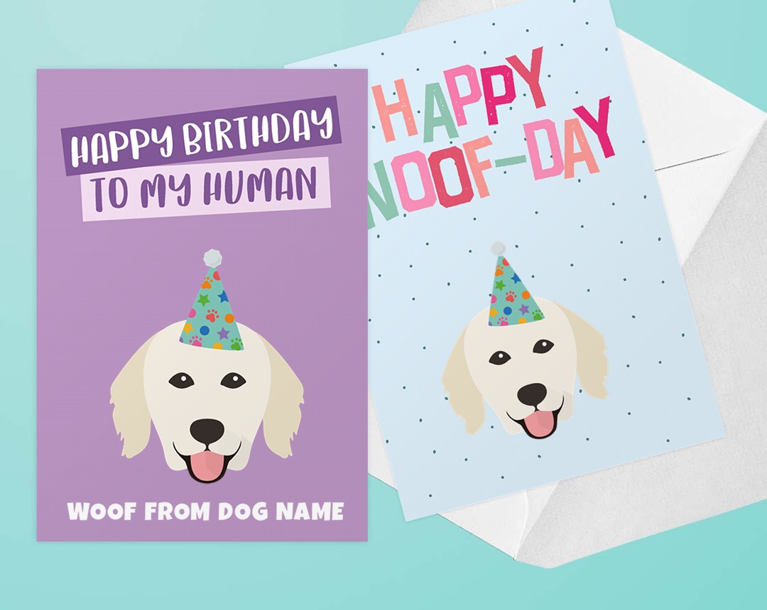 Personalised Dog Cards