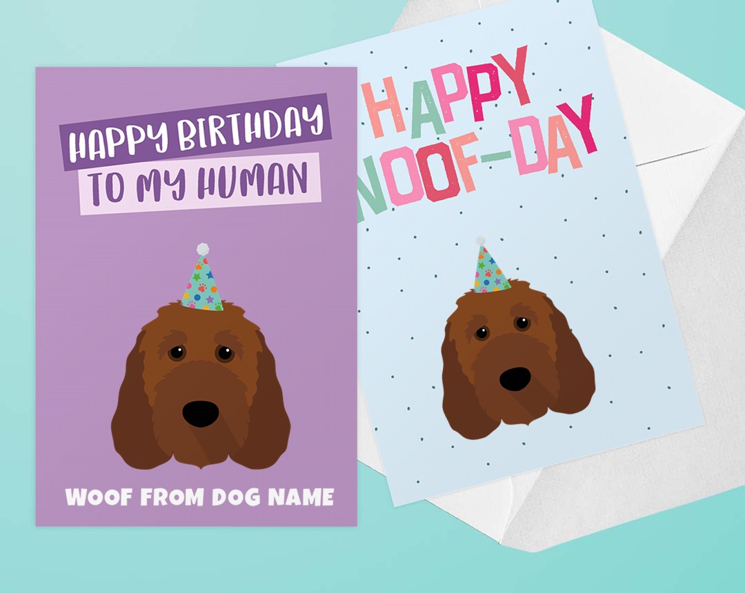 Personalized Dog Greeting Cards
