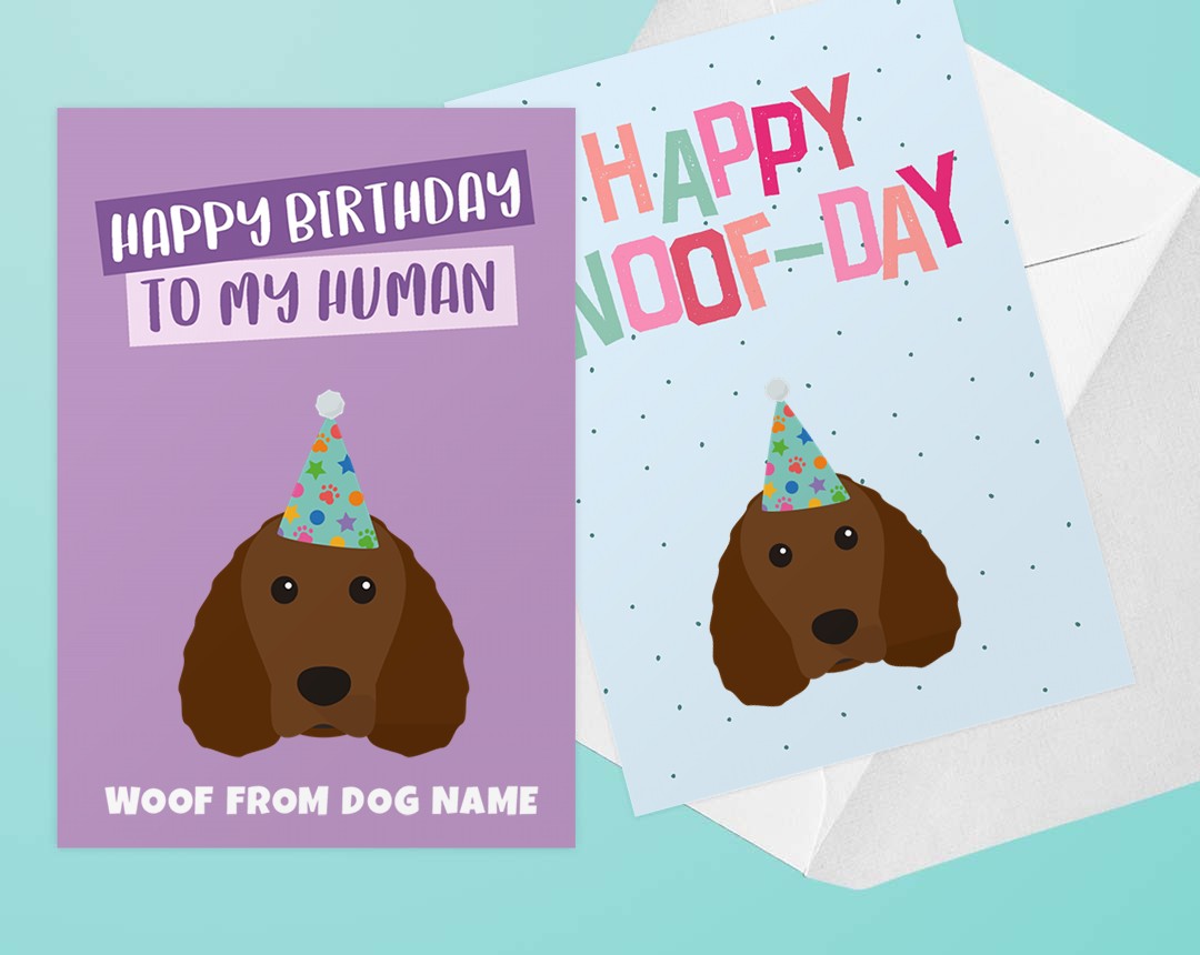 Personalized Dog Greeting Cards
