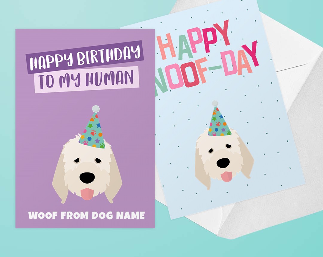 Personalised Dog Cards
