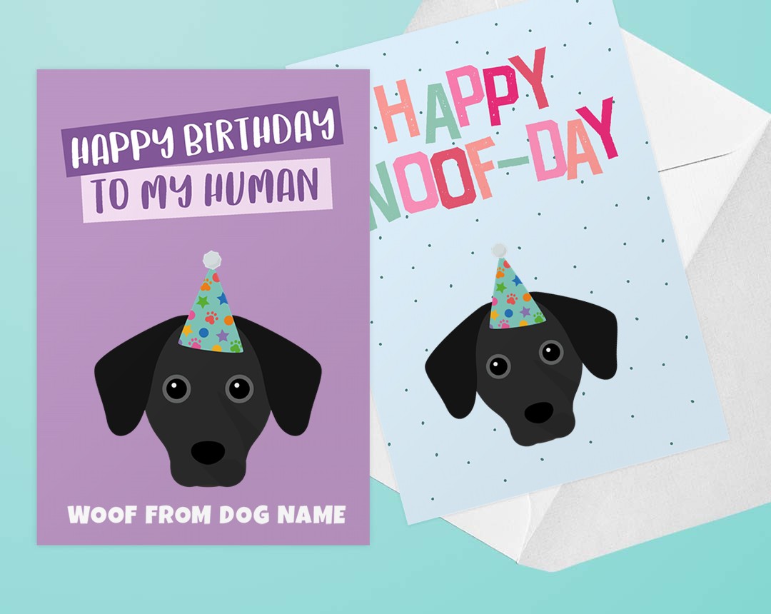 Personalized Dog Greeting Cards
