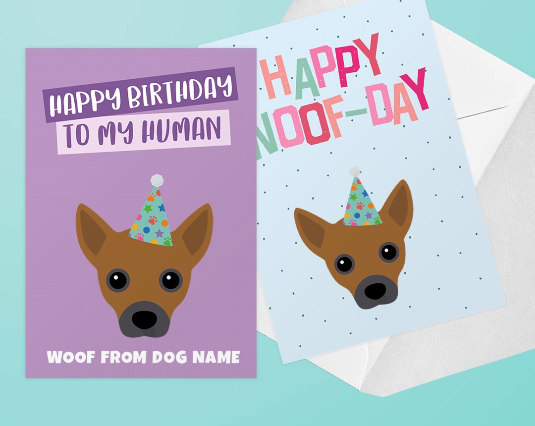Personalized Dog Greeting Cards