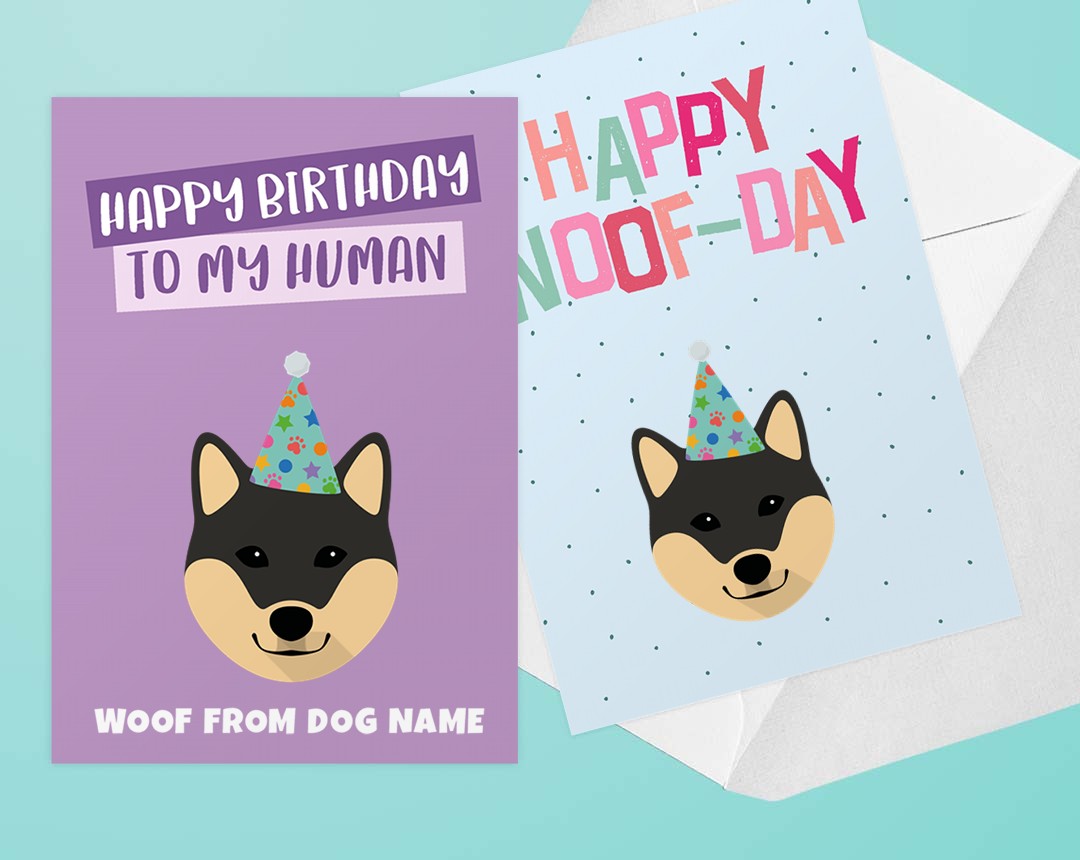 Personalized Dog Greeting Cards