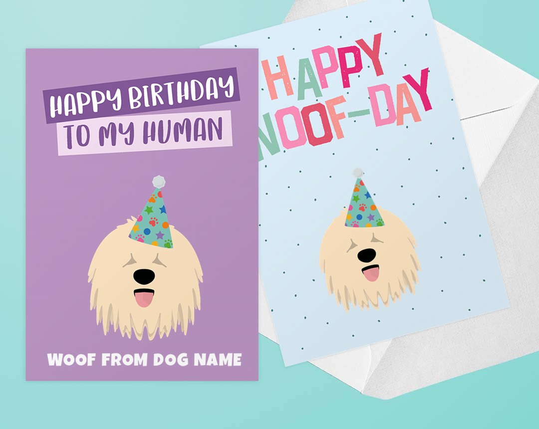 Personalized Dog Greeting Cards