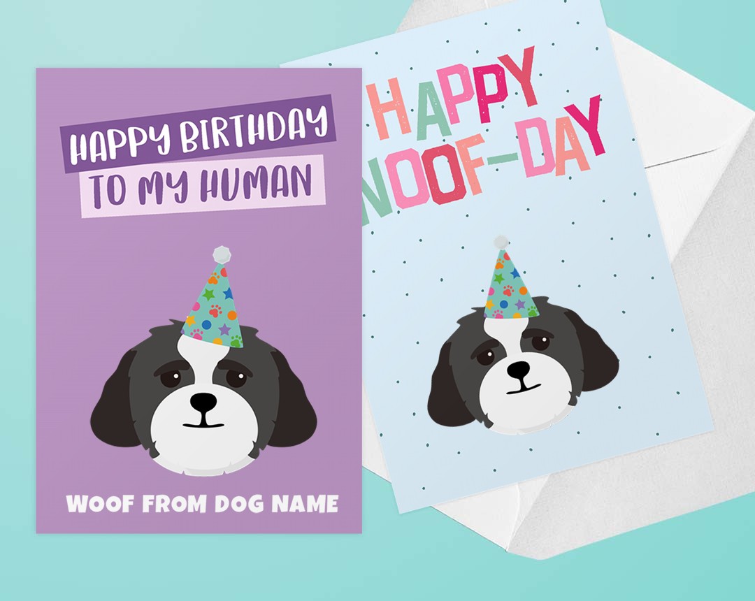 Personalized Dog Greeting Cards
