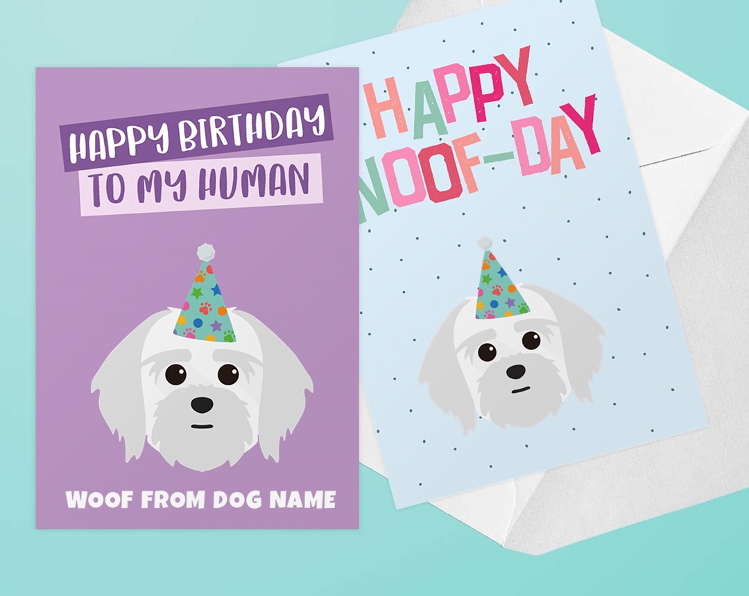 Personalized Dog Greeting Cards