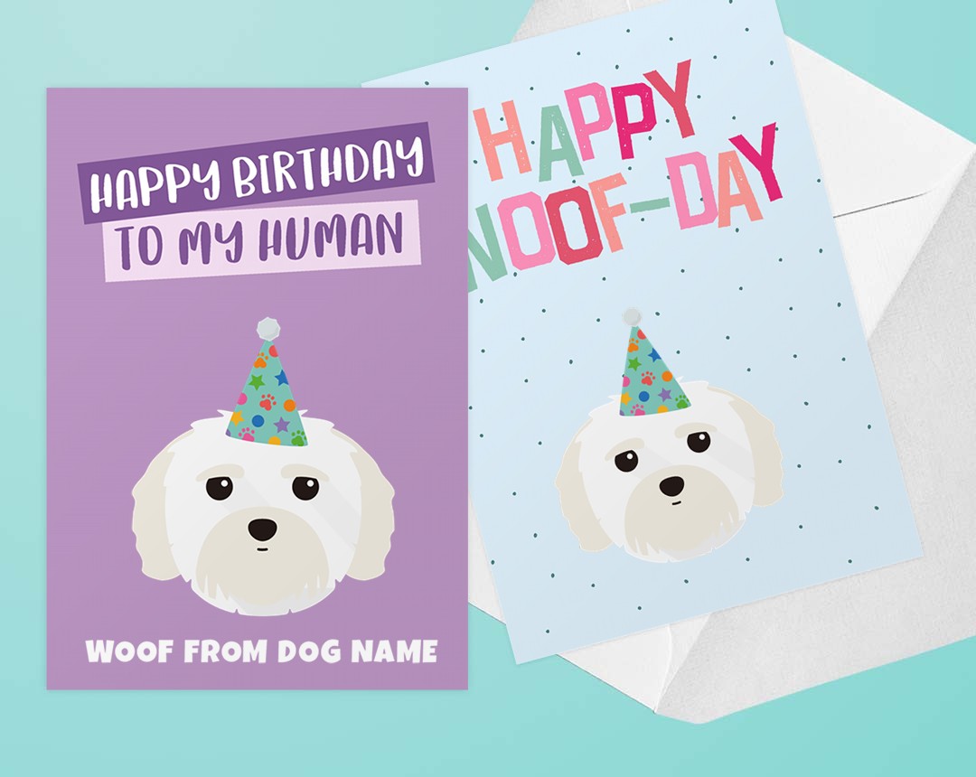 Personalized Dog Greeting Cards