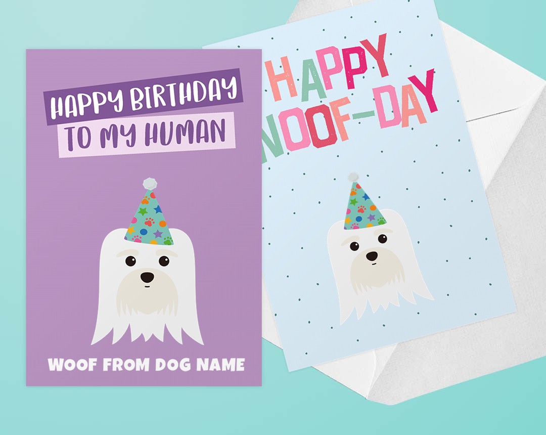 Personalized Dog Greeting Cards