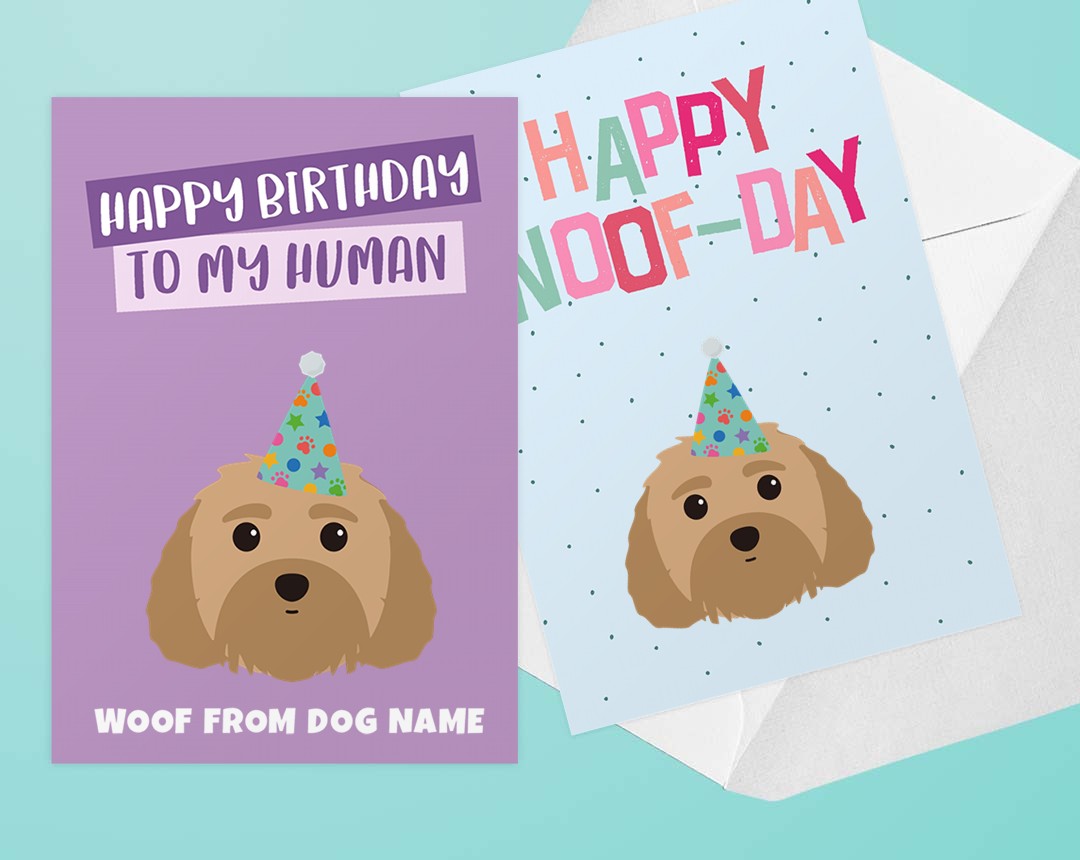 Personalized Dog Greeting Cards